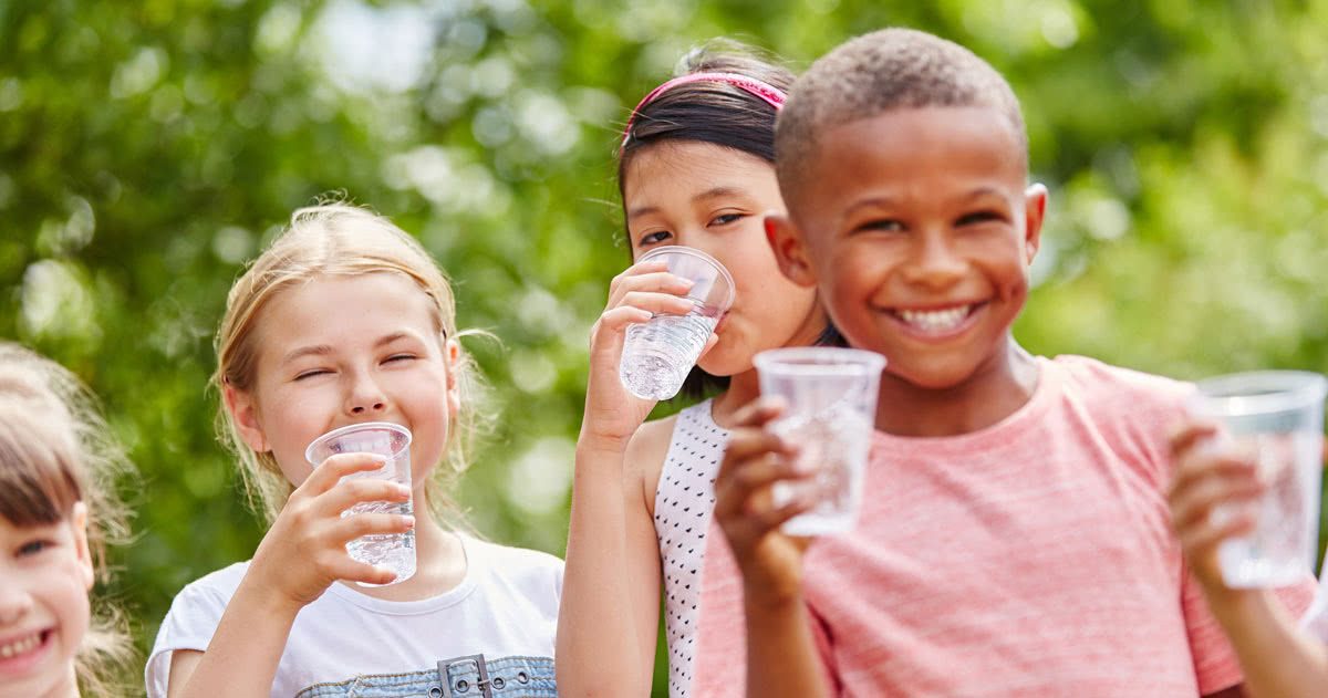 A Importancia da agua para as Crianças