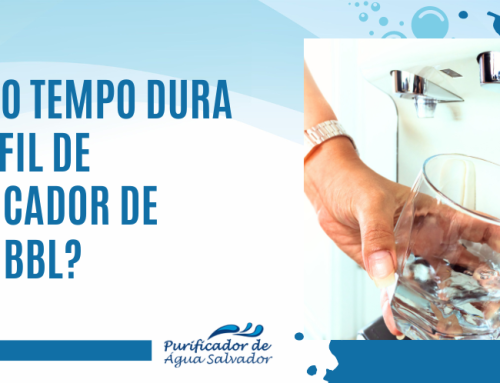 Quanto tempo dura um refil de purificador de água IBBL?