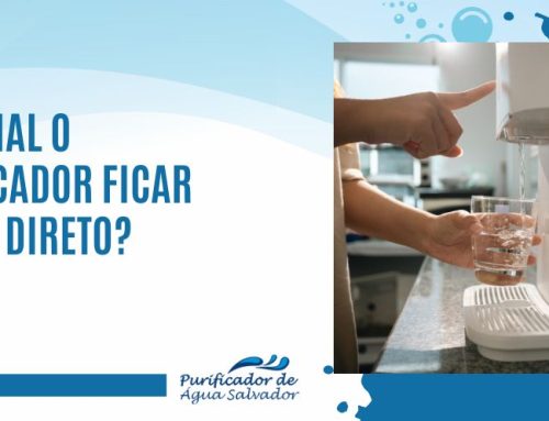 É normal o purificador ficar ligado direto?